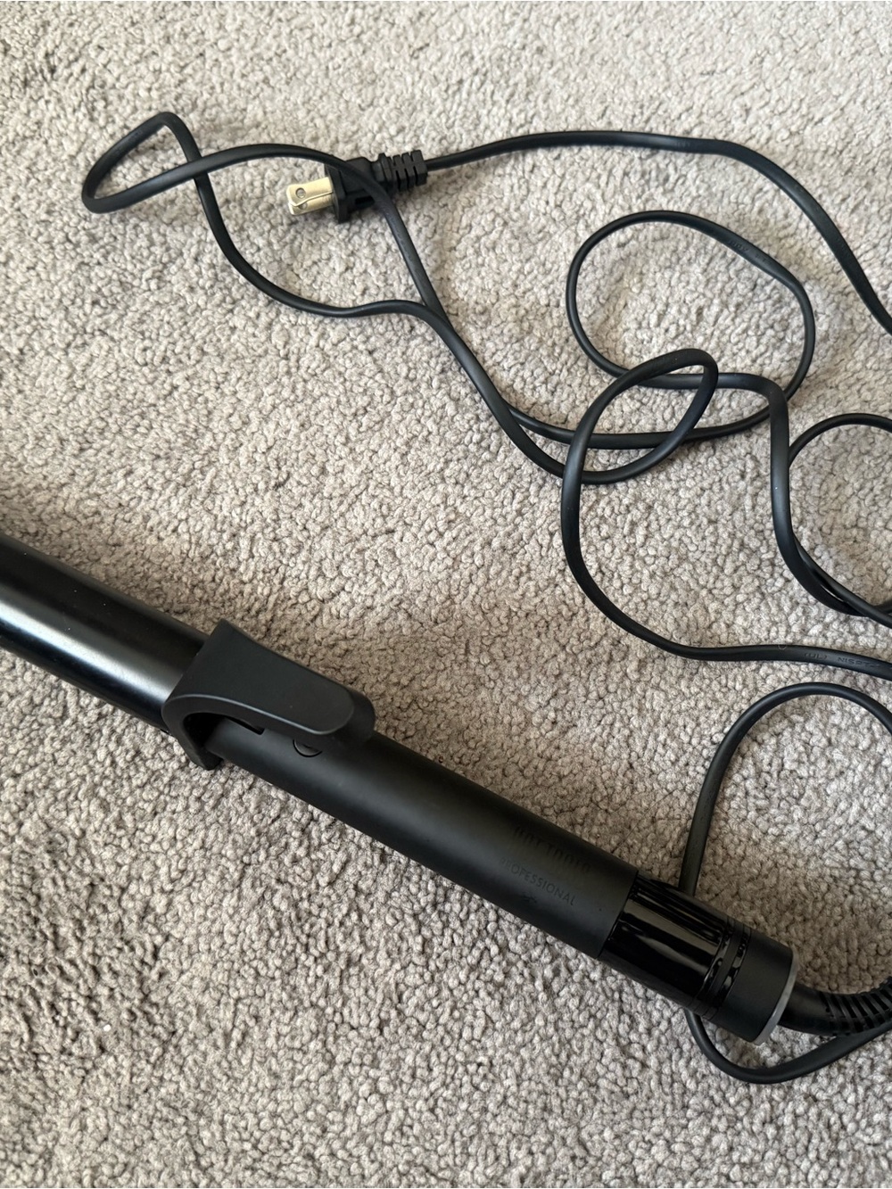Black Ceramic Curling Wand - Unbranded Women Hair Styling Tool